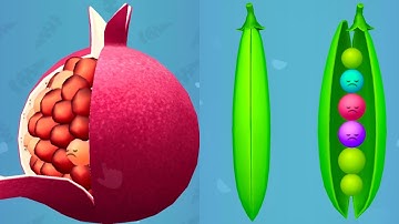 Juicy Run!! Very relaxing ASMR slicing game