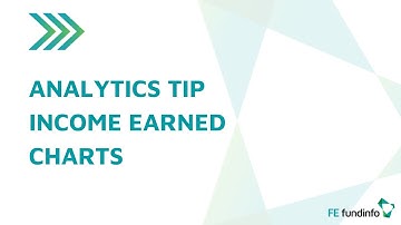 Analytics Tip - Income Earned Charts