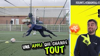 UNE APPLI GÉNIALE POUR S'ENTRAINER TOUT SEUL AU FOOTBALL (et au goal !)