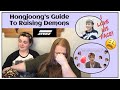 Reacting to (Ateez) - Hongjoong's Guide To Raising Demons