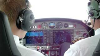 crossing the clouds with DA42