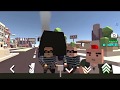 Cops  robbers in blocky car racer  city mode