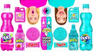 Pink Food vs Blue Food Color Challenge | Amazing Cooking Hacks by BooBoom Challenge Pink Food vs Blue Food Color Challenge | Amazing Cooking Hacks by BooBoom Challenge