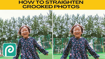 How to STRAIGHTEN a Crooked Photo in Photopea (Step-by-Step!)