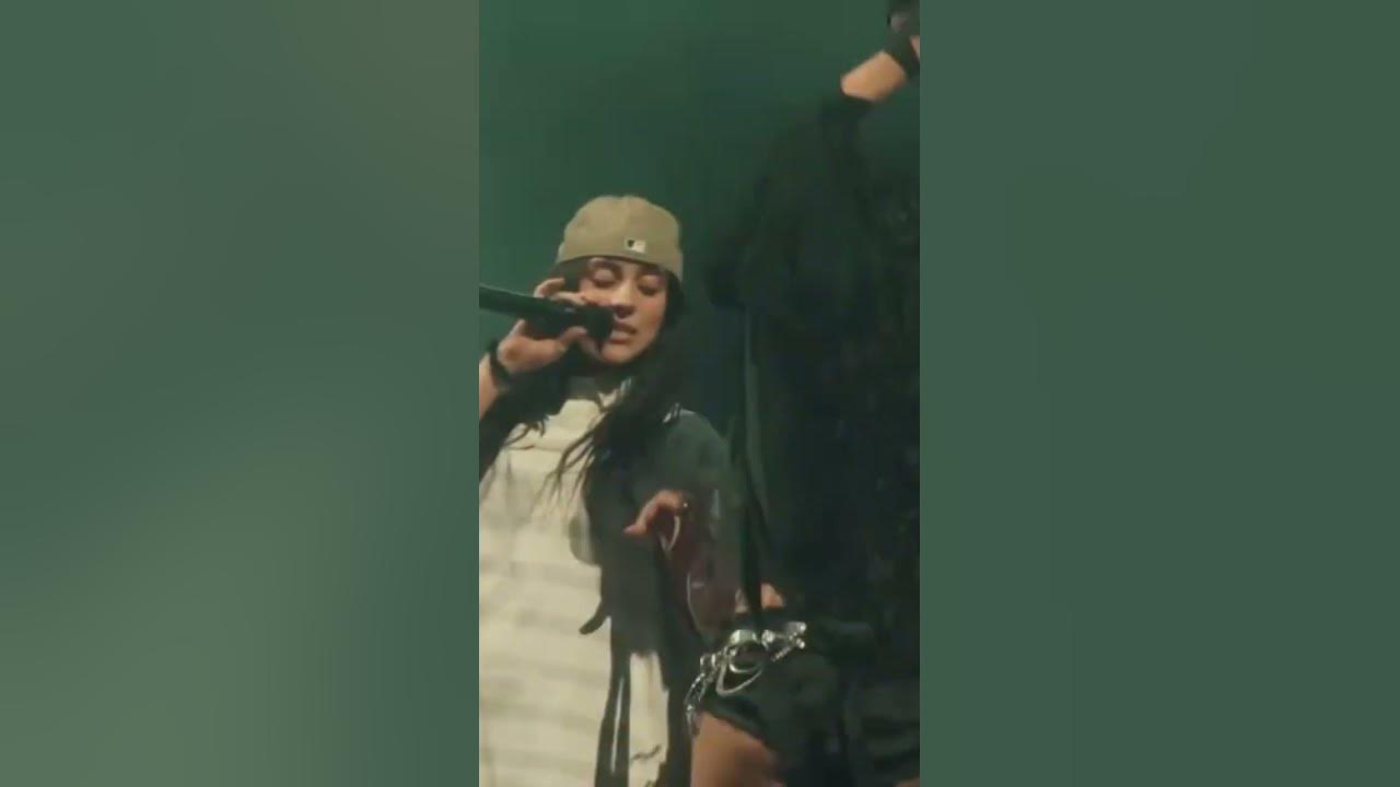 you wanna guess who @officialcharlixcx just brought on stage at #coachella2025 @BillieEilish