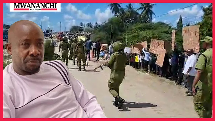 #BREAKINGNEWS: POLISI, WAUMINI WA ASKOFU GWAJIMA KINAWAKA MUDA HUU