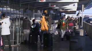 Passengers delayed for hours at New York's JFK airport