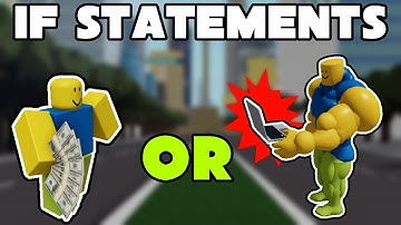 ROBLOX How To Script: If Statements (Zero to Hero #5)