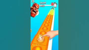 pop run 3d unlimited all level up 🤮 pop up 3d #funny #gamingshorts