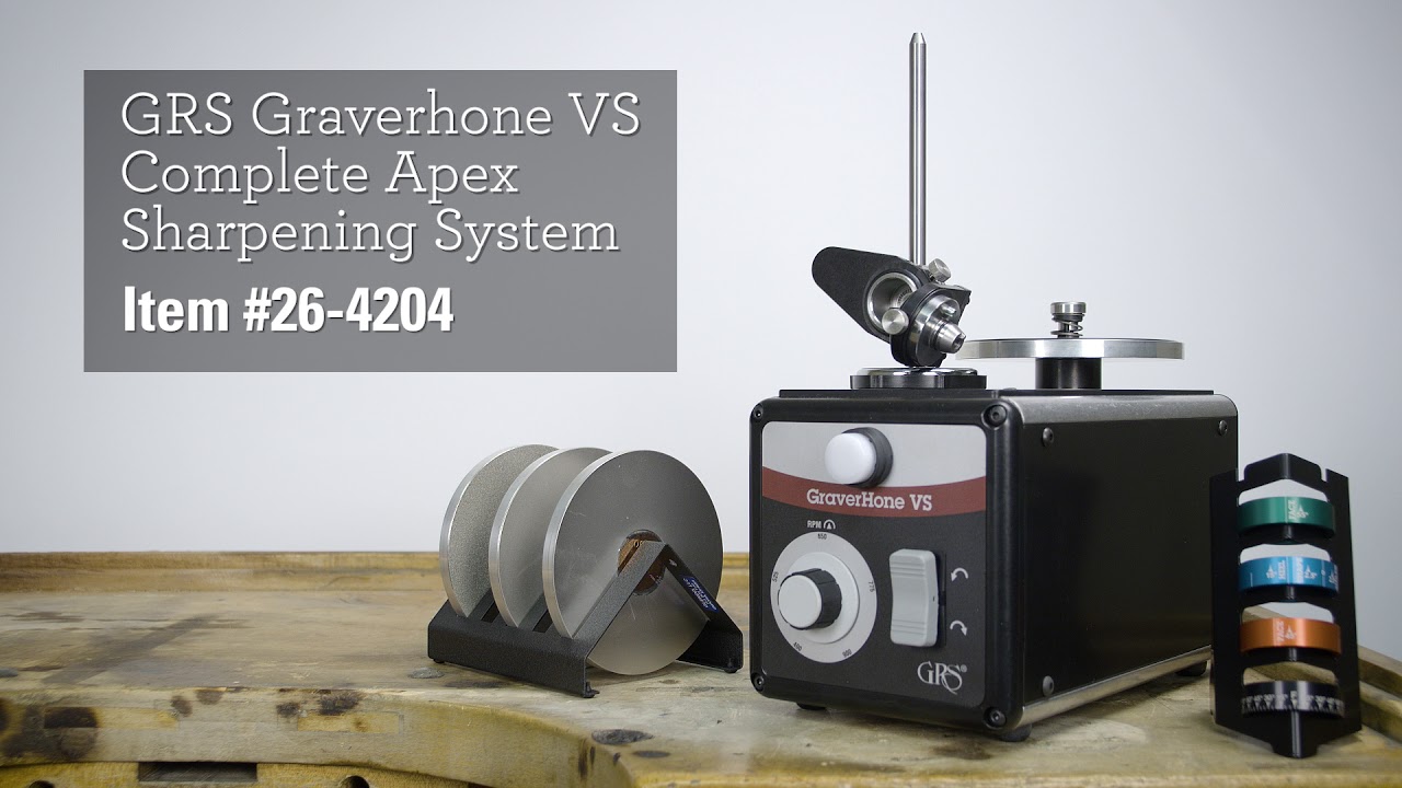 Aiguiseur électrique GRS Graverhone VS 110V - Vitesse Variable Pour Burins Et Outils De Gravure