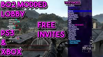 BO2 MODDED LOBBY PS3 & XBOX - HACKED LOBBY JIGGY V4.2 WITH FREE INVITES