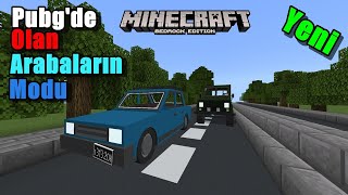 YENİ PUBG'DE OLAN ARABALARIN MODU!! 😱 -  Minecraft Bedrock Edition  -  1.18 Sürüm screenshot 2
