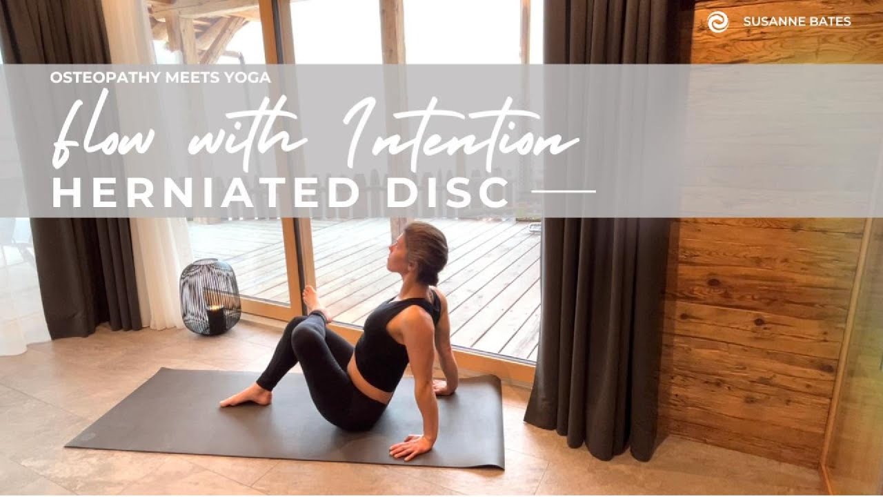 Gentle Yoga for Herniated Disc | 20-Minute Flow for Lower Back Relief ...