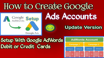 How to Create Google Ads Account bangla |  How to Add bank card with Google Adwords account