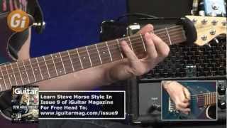 Steve Morse Style Guitar Performance With Jamie Humphries iGuitar Magazine