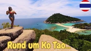 Ko Tao - Thailand | Mit dem Boot rund um die Insel...