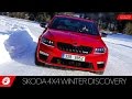 Skoda 4x4 Winter Discovery: SNOW DRIFT and CONTROL