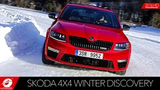 Skoda 4x4 Winter Discovery: SNOW DRIFT and CONTROL