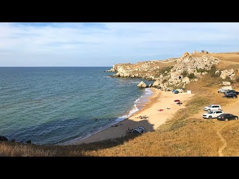 Генеральские пляжи на машине