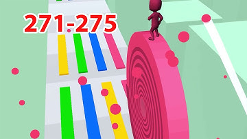 Layers Roll - Level  271-275  - Gameplay Walkthrough - All Level (iOS, Android)