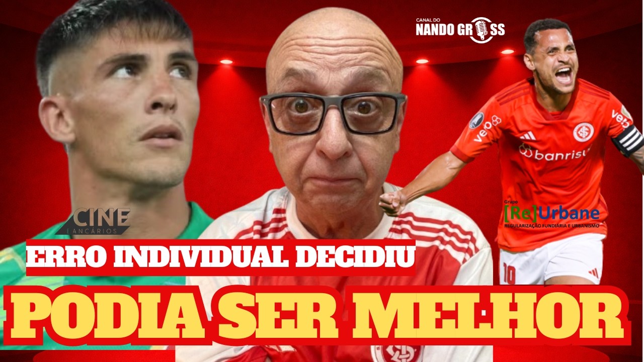 #INTER: RESULTADO PODERIA TER SIDO MELHOR/ERRO INDIVIDUAL DEFINIU/NÃO HÁ MOTIVO PARA ALARDE/