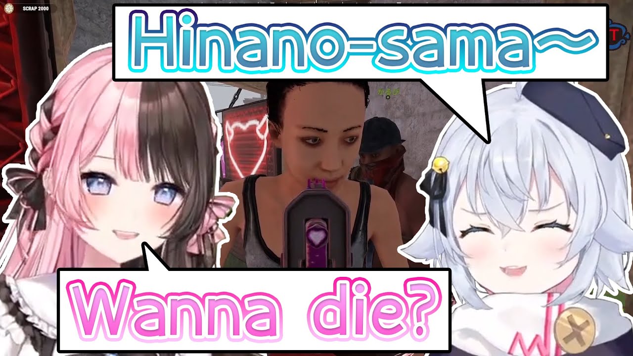 【VCR RUST】Hinano's worst nightmare is back with Nana【Vspo】【Eng/JP Sub】