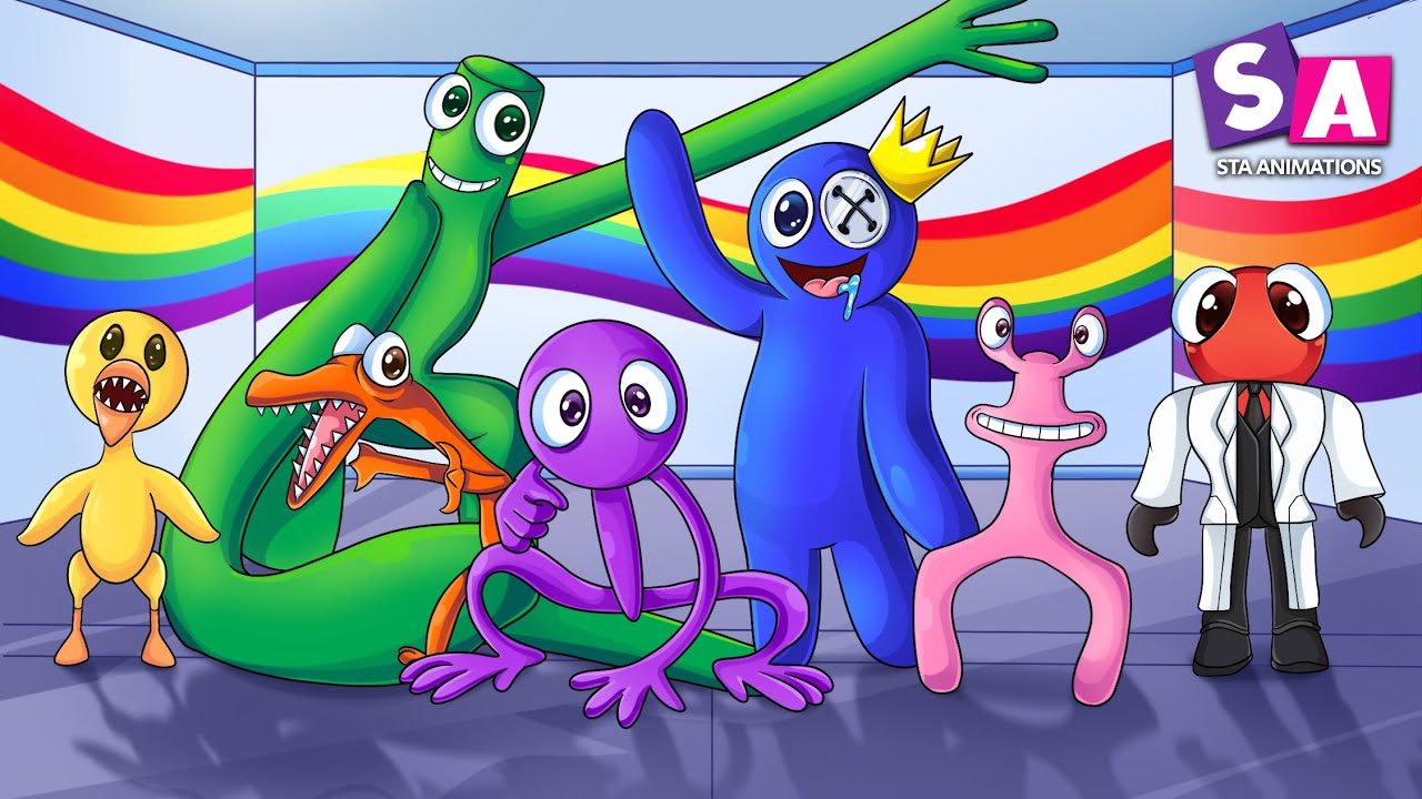 RAINBOW FRIENDS: The MOVIE (Cartoon Animation) 