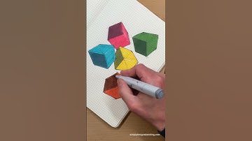 Sketching with marker pens!