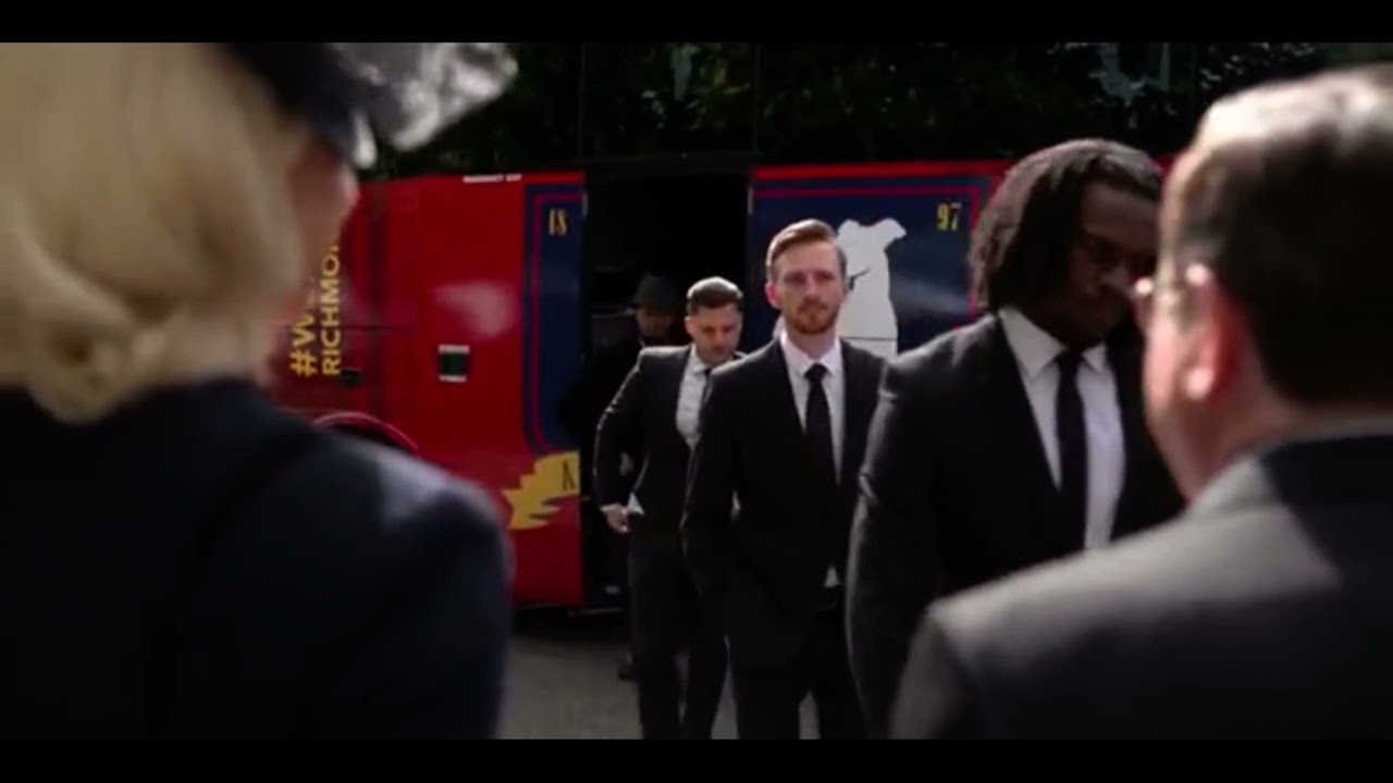 Ted Lasso The Richmond Team arrive for the funeral YouTube