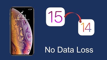 How to Downgrade iOS 15 Beta to iOS 14 without Losing Data