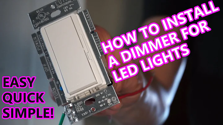 How To Install an LED Dimmer
