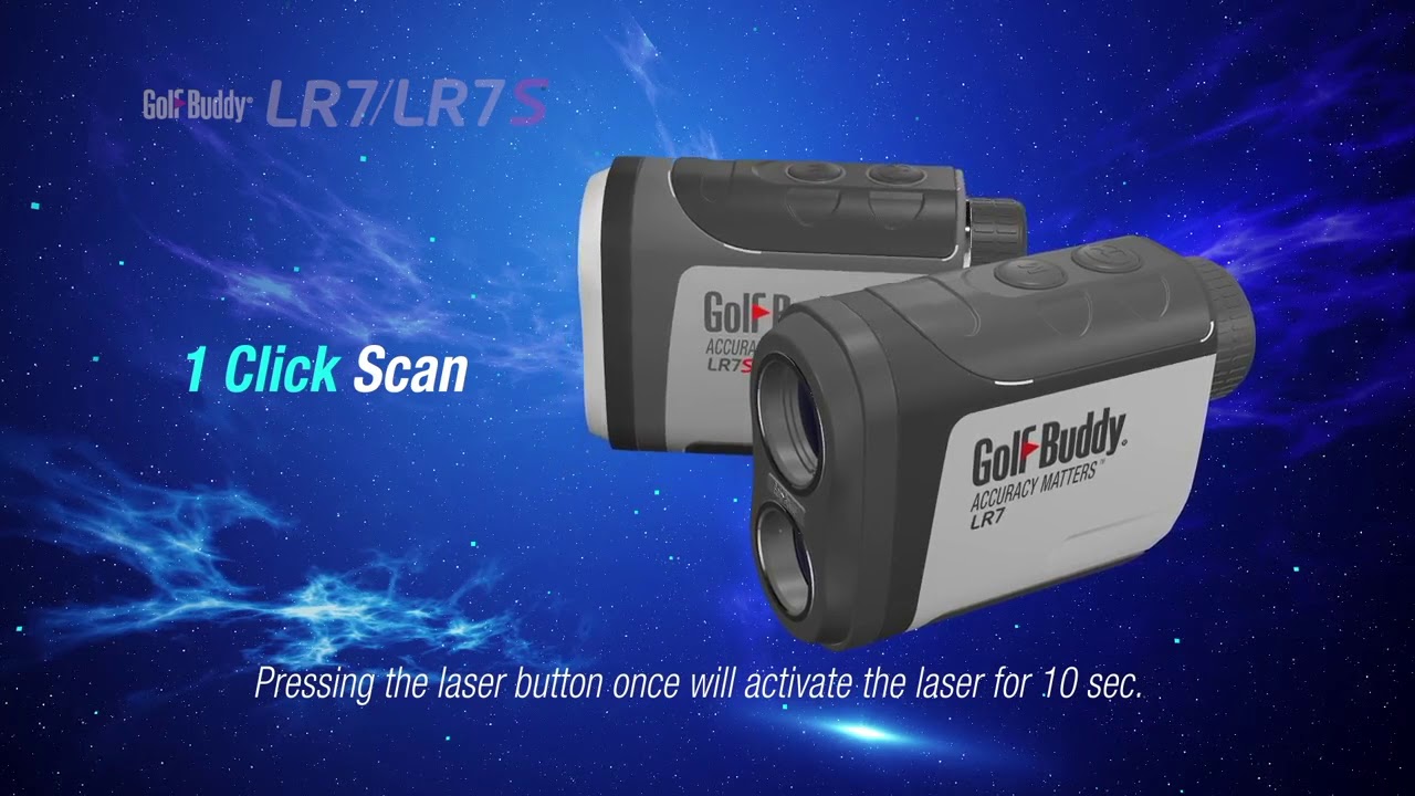 GolfBuddy Laser Rangefinder LR7 LR7S YouTube
