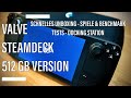 VALVE STEAM DECK - Ein Alleskönner? Spiele Test, Benchmark Test und Docking Station