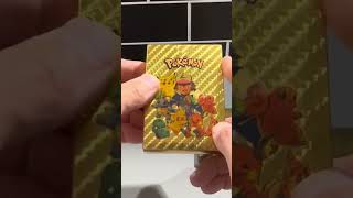 Pokemon Gold Foil Card Deck - 55 cards