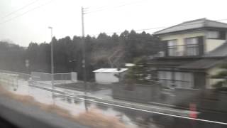 6-17 20120317 常磐線651系 側面動画(線路側) いわき→上野