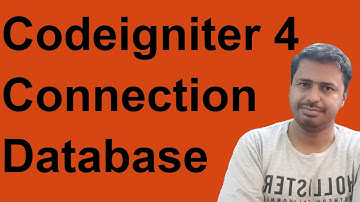 How to Connect database in Codeigniter 4 | Database setup in Codeigniter 4 | database configuration