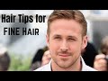 Hair Tips for Fine Hair - TheSalonGuy