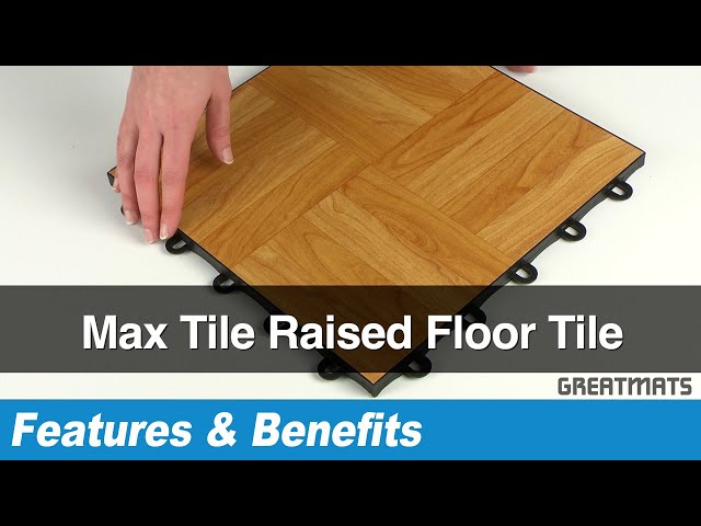 Raised Floor Tile Max Tile Modular Basement Flooring