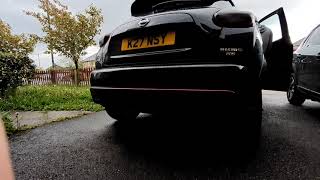 Nissan Juke Nismo RS stock exhaust