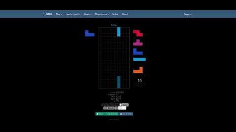 invisible tetris - 40L 19.593