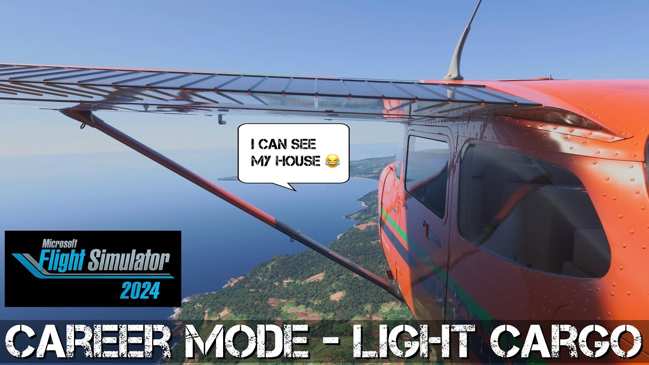 Microsoft Flight Simulator 2024 (PS5) - Career Mode - Part 5 Light Cargo Haul