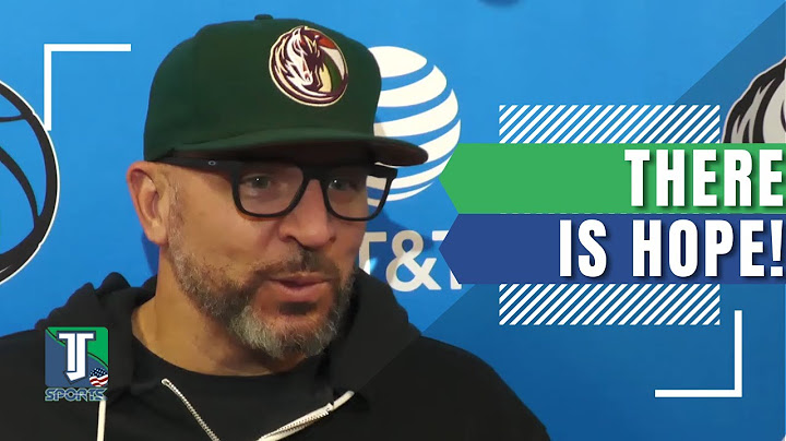 The words of HOPE said by Mavericks head coach Jason Kidd