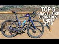 5 Gravel Bike Upgrades all under $450