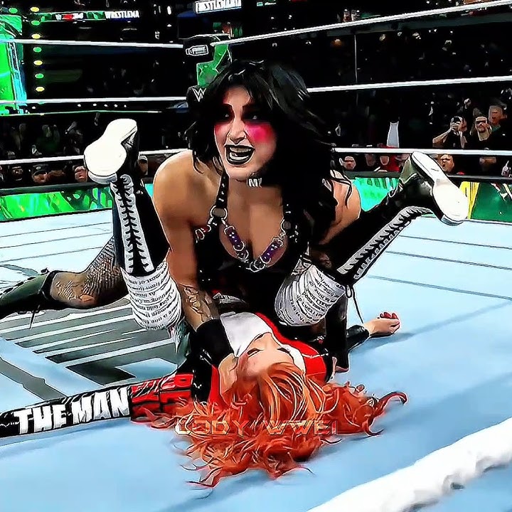 Rhea Ripley Destroy Becky Lynch Edit! 😡 #wwe #rhearipley #beckylynch #edit