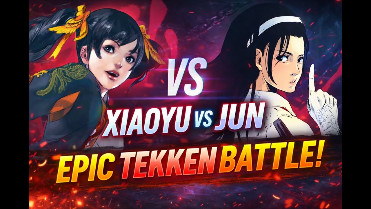 Lingnation Tekken 8 - Xiaoyu vs Jun - first to six wins