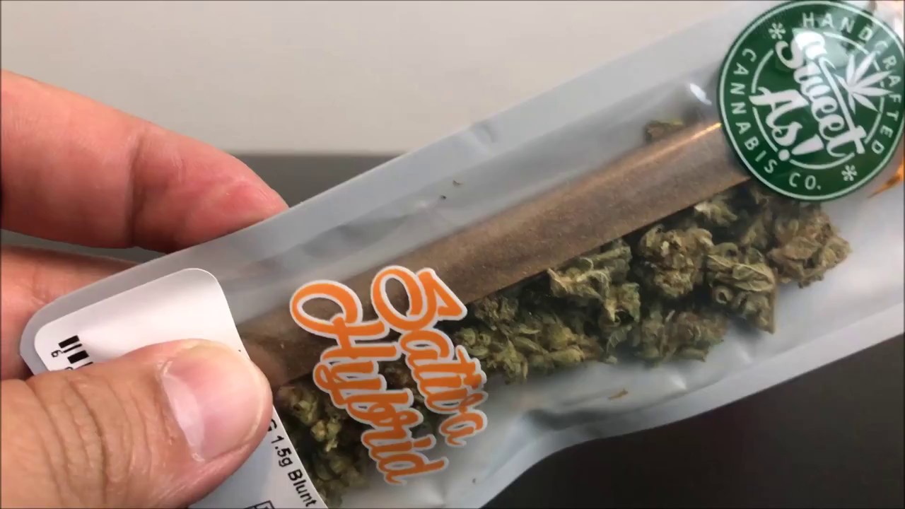 Lemon OG 1.5 Gram Blunt Por Sweet As Cannabis