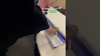 How banner backdrops are made.