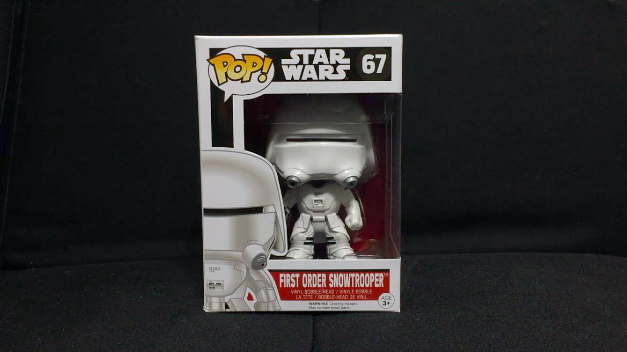 FunkoPop！67 FIRST ORDER SNOW TROOPER Amazon.com: Star Wars Episode 7 Pop! First Order Snowtrooper