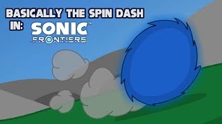 Basically the Spin Dash in Sonic Frontiers Resimi