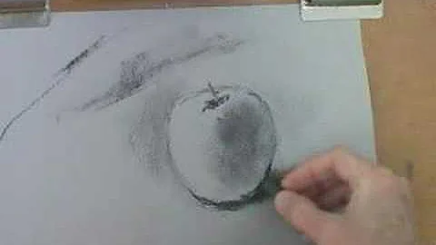 "Drawing with Charcoal & White Chalk" by Diana Mos...